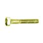 Hex head bolt UNI 5737/DIN 931 8.8 - yellow zinc plated steel M12x60