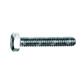 Hex head screw UNI 5740/DIN 961 fine 8.8 - white zinc plated steel M10x1,25x16