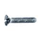 Slotted flat head screw UNI 6109/DIN 963A 4.8 - nickel plated steel M3x20