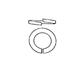 Spring lock washer Grower UNI 1751/DIN 127B C60 - plain steel d.2,3