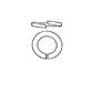 Spring lock washer Grower UNI 1751/DIN 127B C60 - dehydrogenated white zinc plated steel d.5