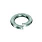 Spring lock washer Grower UNI 1751/DIN 127B C60 - dehydrogenated white zinc plated steel d.36