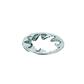 Serrated internal lock washer UNI 8842J/DIN 6798J white zinc plated steel 7,4x12,5