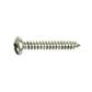 Phillips cross pan head tapping screw UNI 6954/DIN 7981 stainless steel 316 6,3x45