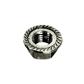 Hex serrated flange nut DIN 6923 Stainless steel 304 M4