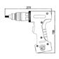 RIV810-Rivettatrice aria a pistola x inserti c/kit M8 (x inserti da M6 a M10) RIV810-M8