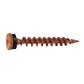 Insulation screw IPS 80 -Cooper RAL 8004 for screw d.3,5mm d.8x80 TX25