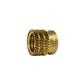RSP-Brass pressure rivet nut without head M4x7,4