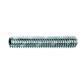 Socket set screw with cup point UNI 5929/DIN 916 white zinc plated steel 45H M3x6