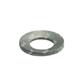 Contact washer w/serr. type S white zinc plated steel d.4,1x8x0,8