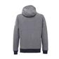 UPOWER-Felpa  TASTY Full-zip GM  Grigio Tg.XXL