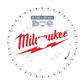 MILWAUKEE-Sega circolare - legno 190x30x1,6x36 taglio veloce