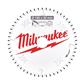 MILWAUKEE-Sega circolare - legno 190x30x2,4x54 Alluminio