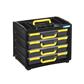 FERVI-Rack w/4 plastic tool organizer boxes C313